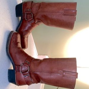 Frye harness boots